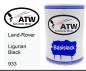 Preview: Land-Rover, Ligurian Black, 933: 500ml Lackdose, von ATW Autoteile West.